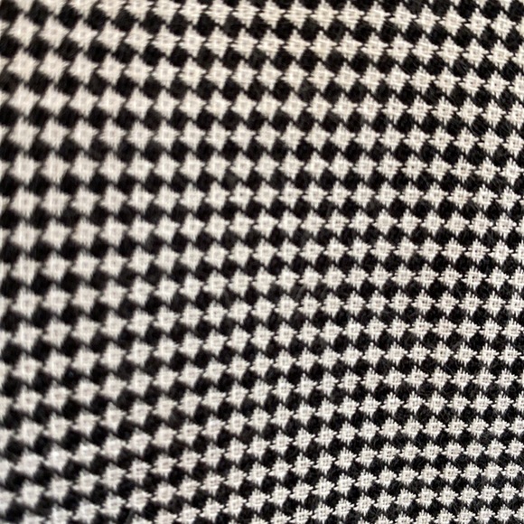 Le Suit Black & White Checkered Pencil Suit Skirt Size 14 - Picture 6 of 7